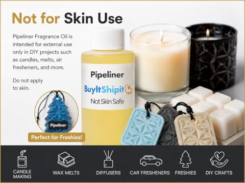 Image of Pipeliner from Our Leather Collection - Perfect for Adding Aroma to Freshies, Candles, and Diffusers - 8 oz
