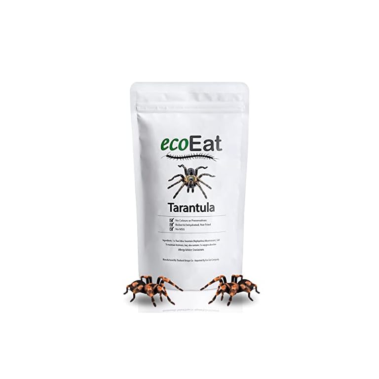 ecoEat Edible Tarantula Spider - 100% Edible Bug Edible Dehydrated ...