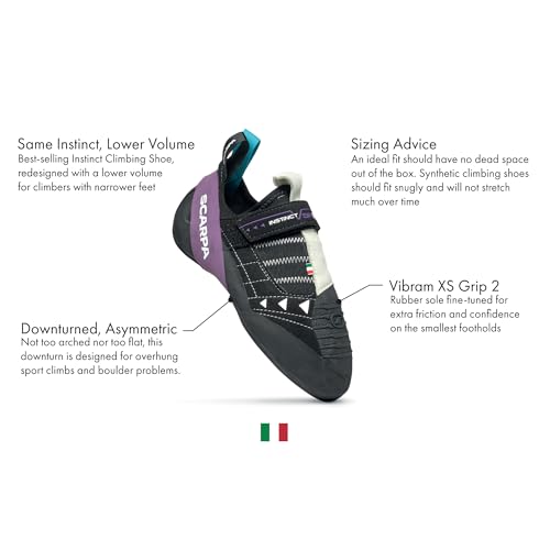 SCARPA Instinct VSR LV Rock Climbing & Bouldering Shoes - Low-Volume Fit2