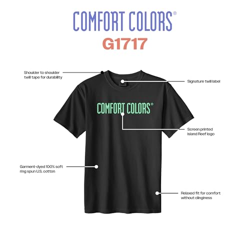 Image of Comfort Colors Adult Heavyweight Short Sleeve Tee, Style G1717 /G1745, Multipack