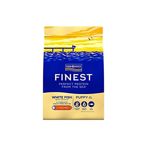 Fish4Dogs Finest Puppy Ocean White Fish Small Kibble 1.5kg Cover