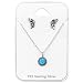 Produktbild Tata Gisele© Bettwäsche Halskette und Ohrringe Sterling Silber 925/000 Antik und Opal  Schmetterlinge