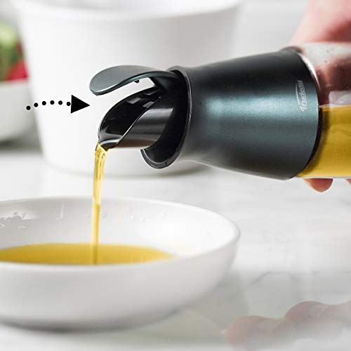 Trudeau BOTTLE 10OZ 6/CDU Oil Dispenser, Green, Clear, Grey - Thumbnail 4