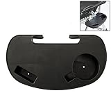 Hootech Universal Utility Tray Zero Gravity Chair Cup Holder Clip On Chair Table with Mobile Device Slot and Snack Tray