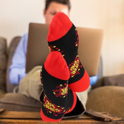 AeLion Novelty Socks Gifts for Dad from Son Daughter, Funny Socks(9-11) Birthday Presents for Daddy Husband Grandpa, Fathers Day Secret Santa Gifts for Him Men on Christmas Stocking Stuffers - Image 5