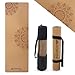 Mobiclinic®, Esterilla yoga corcho natural, Antideslizante, Bolsa de transporte, Antimicrobiana, 4mm grosor, Tpe 100% reciclable, Ecológica, 183x61cm, Diseño mandala, Ey-02, Pilates, Fitness