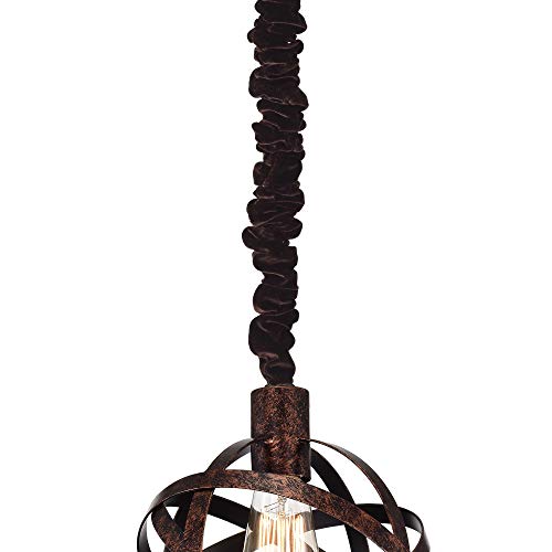 Chandelier Chain Cover Flannel Fabrics 1 Pack Dark Coffee Cable Covers 70.8 inches Decorative Cord Hider Cable Management