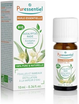 PURESSENTIEL HUILE ESSENTIELLE Eucalyptus Radié BIO (10 ml)