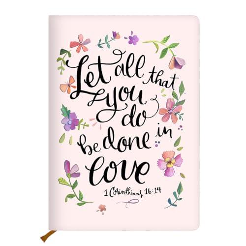 Bible Verse Gifts for Women, College Ruled Notebook, Christian Hard Shell Journal Notebook, Inspirational Hardcover Notebooks, Journals for Writing Planner Note Taking 200 Sheets (5.8 x 8.3)