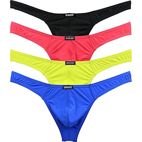 iKingsky Herren Strings T-Back Männer Unterwäsche Tanga Sexy Unterhose Cover