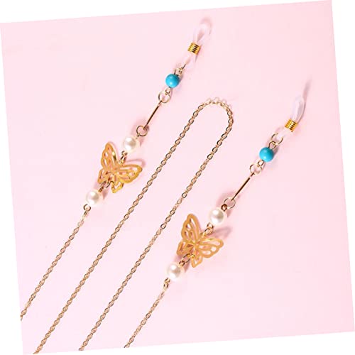 1 Unidade Óculos De Leitura Antiderrapantes Corrente De Óculos Banhada a Alça De Retenção De Óculos