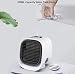 Elvoo Mini acondicionador de aire portátil 3 velocidades ajustables refrigeradores evaporativos multifunción...