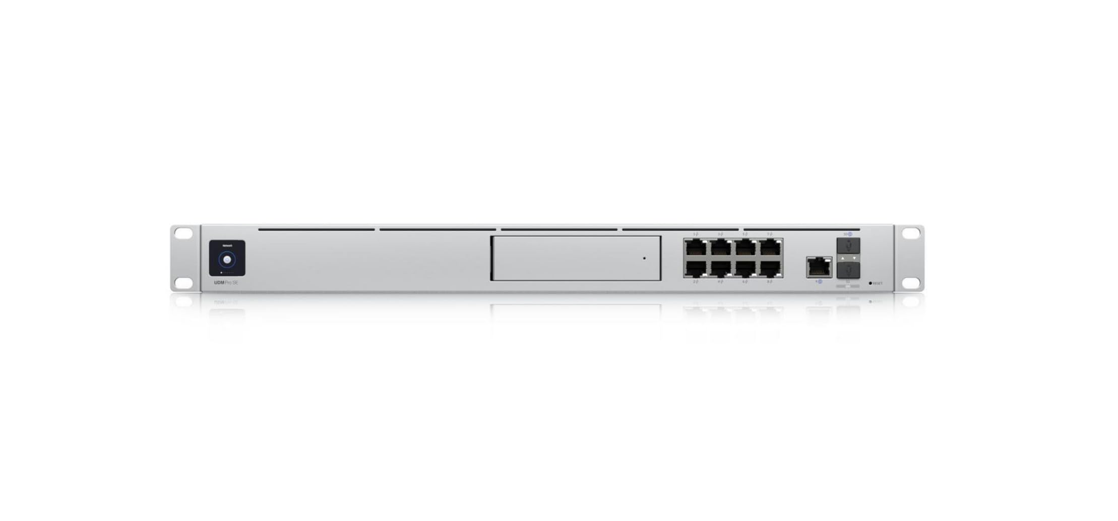 Ubiquiti U6+ + UDM-SE – Punto di accesso WiFi 6 (1500 ft², 2x2 MIMO, 300+ clienti) + Router UniFi Dream Machine Special Edition con Switch PoE integrato e NVR