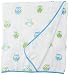 Angel Dear Muslin Nap Blanket, Blue Owl