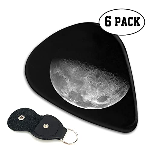 ASDTEHCY Lot de 6 médiators en celluloïd – Fond noir – Pour guitares acoustiques électriques, basses ou ukulélé - Les Beatles, Paul McCartney, John Lennon, RIngo Starr, George Harrison ASDTEHCY Lot de 6 médiators en celluloïd - Fond noir - Pour guitares acoustiques électriques, basses ou ukulélé – Image 5