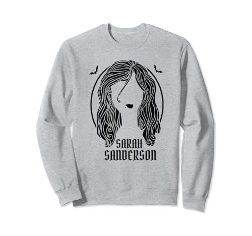 Sweatshirt Hocus Pocus Disney sweat à capuche sans cordon Halloween Sarah Sanderson noir