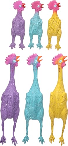 Flamingo Hundespielzeug – Freckles Huhn – Latex – mit Geräusch Größe L – 48,5 cm
