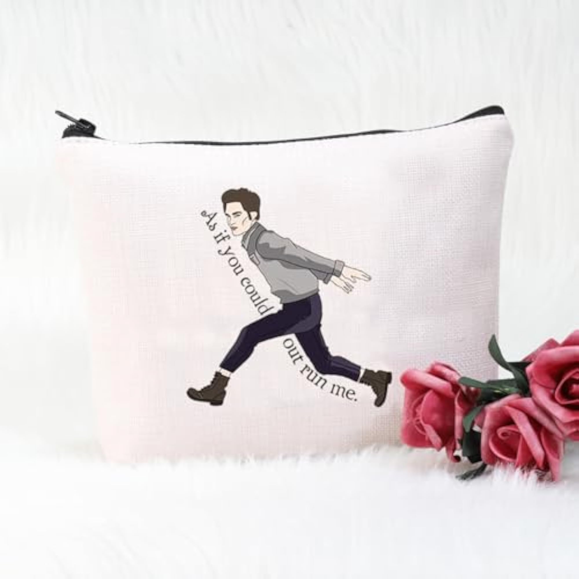 Edward Movie Inspired Gift Cosmetic Bag, Twilight Meme