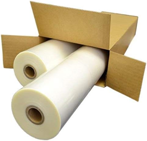 Thermal Roll Laminating Film - 3mil 27" x 250' x 1" Core - Clear Gloss - 2 Rolls/Box