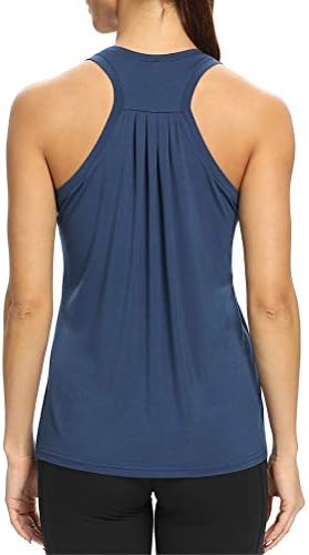 Bestisun Workout Tops for Women Loose fit Racerback Tank Tops Yoga Running Shirts Dance Tops