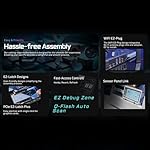 GIGABYTE X870 AORUS Elite WIFI7 AMD AM5 LGA 1718 Motherboard, ATX, DDR5, 4X M.2, PCIe 5.0, USB4, WIFI7, 2.5GbE LAN, EZ-Latch, 5-Year Warranty - Image 6