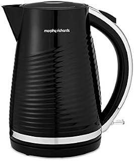 Morphy Richards 108266 Jug Kettle Dune, Plastic, 3000 W, 1.5 liters, Black