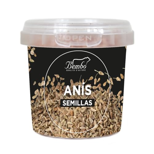 Anís Semillas 60 g - Semillas de anís 100% naturales, delicadamente secadas para conservar su calidad