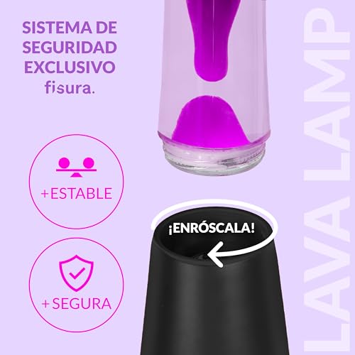 Lámpara de lava efecto relajante contra el estrés en casa 4