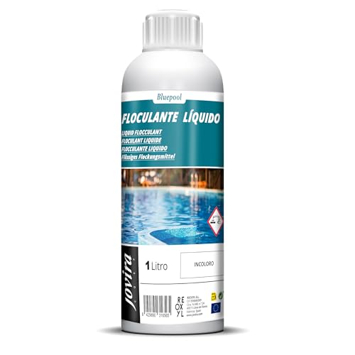 JOVIRA CORP 1L - Floculante Líquido | Clarificador de Agua Turbia para Piscinas | Acción Rápida y Alta Eficacia (1 Litro)