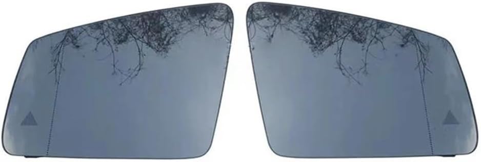 Wing Door Mirror Glass For A-Class 2013-2018 Side Heated Electric Wide Angle Wing Mirror Glass Blind Spot Assist(11pc Left)