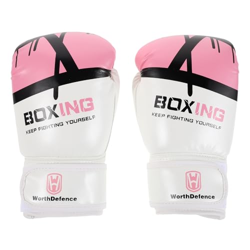 Guantes de boxeo de 6oz con poliuretano de alta resistencia y diseño transpirable