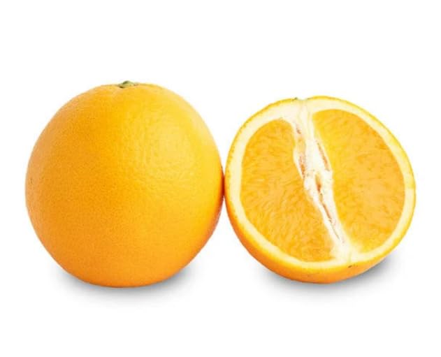 Fresh Organic Large Valencia Orange - 8lbs Bag Organic Large Valencia Oranges Seedless, Sweet and Juicy