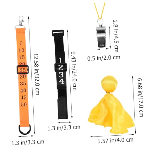 Clip de cadena para árbitro oficial accesorios fútbol miniatura 6