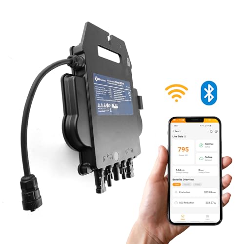 APsystems EZ1-M 800W Mikrowechselrichter & Betteri BC01 Netzanschluss Buchse Netzstecker AC 3-polig IP67