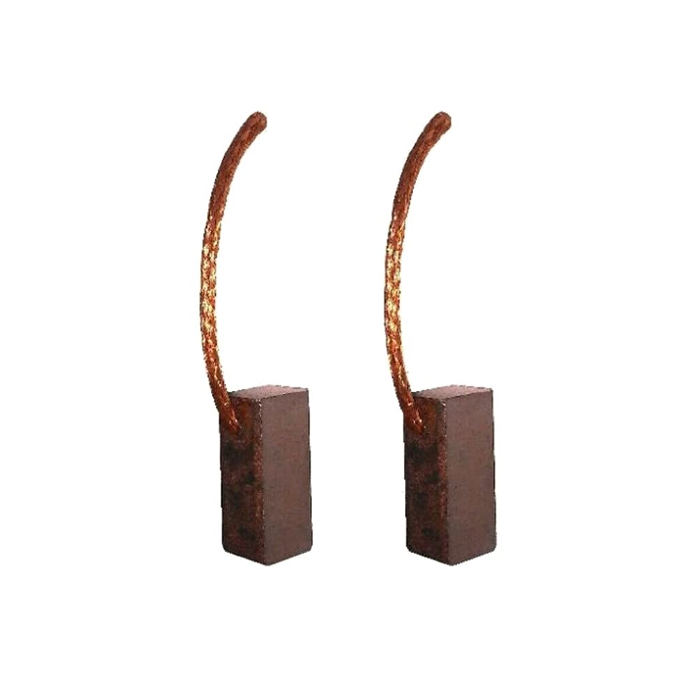 2x Kohlebürsten für viele Elektromotoren 6x12x17mm (z.B 2x Kohlebürsten für viele Elektromotoren 6x12x17mm (z.B