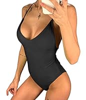 Algopix Similar Product 15 - KIWI RATA Sexy One Piece Swimsuit Women