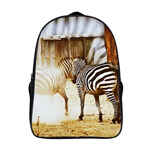 Sac à dos cool zèbre et sac d'école enfant ergonomique 40cm