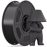 iSANMATE Schwarz ASA Filament 1.75mm, Premium Anti-UV Wetterbeständiges 3D Drucker Filament für Outdoor, Maßgenauigkeit +/- 0.02mm, 1KG Spule ASA Filament für 3D Drucker, Schwarz