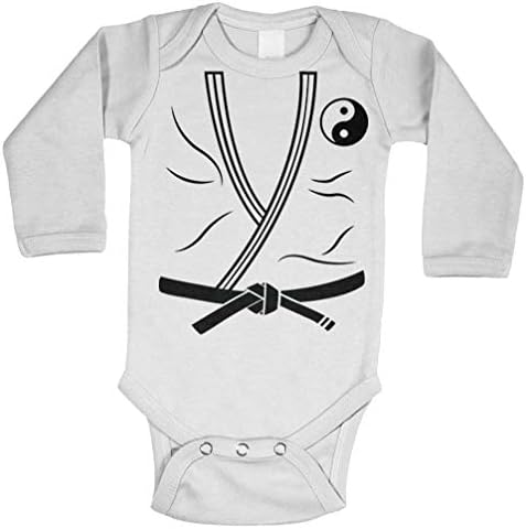 Tcombo Karate Gi Outfit - Black Belt Bodysuit image 3