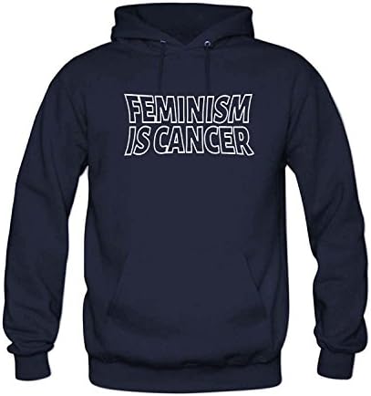 KUYUE Women's Feminism is Cancer Hoodie