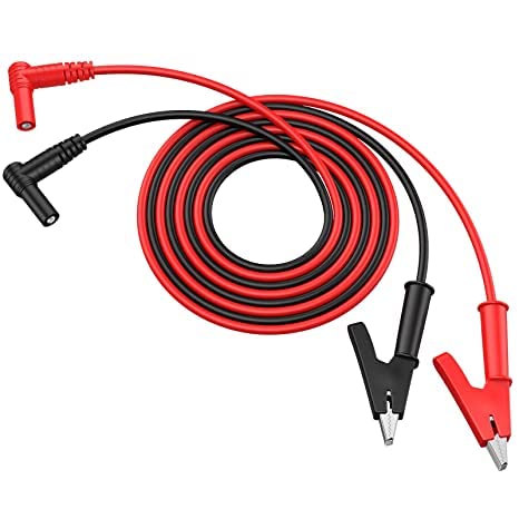 Messleitungen Multimeter kabel,Multimeter Zubehör Set (Rot und Schwarz-Bananenstecker) Cover