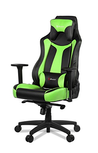 Arozzi Vernazza Series Super Premium Gaming Racing Style Swivel Chair, Green