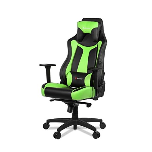 Arozzi Vernazza Series Super Premium Gaming Racing Style Swivel Chair, Green
