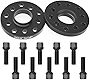 5X100 & 5X112 Wheel Spacers 15mm, 2PCS Hubcentric Forged Spacers for Audi A3 A4 A6 A8 S4 S6 S8 Quattro TT RS4 RS6 | Volkswagen Golf GTI R32 Beetle EOS CC Tiguan, Thread Pitch M14x1.5 Hub Bore 57.1mm