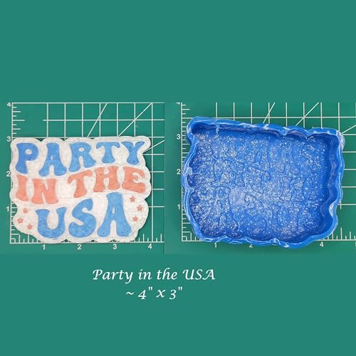Party in The USA - Silicone Freshie Mold -