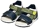 Geox Baby-Jungen B ZAPITO Boy Sandal, Pistachio/Navy, 24 EU