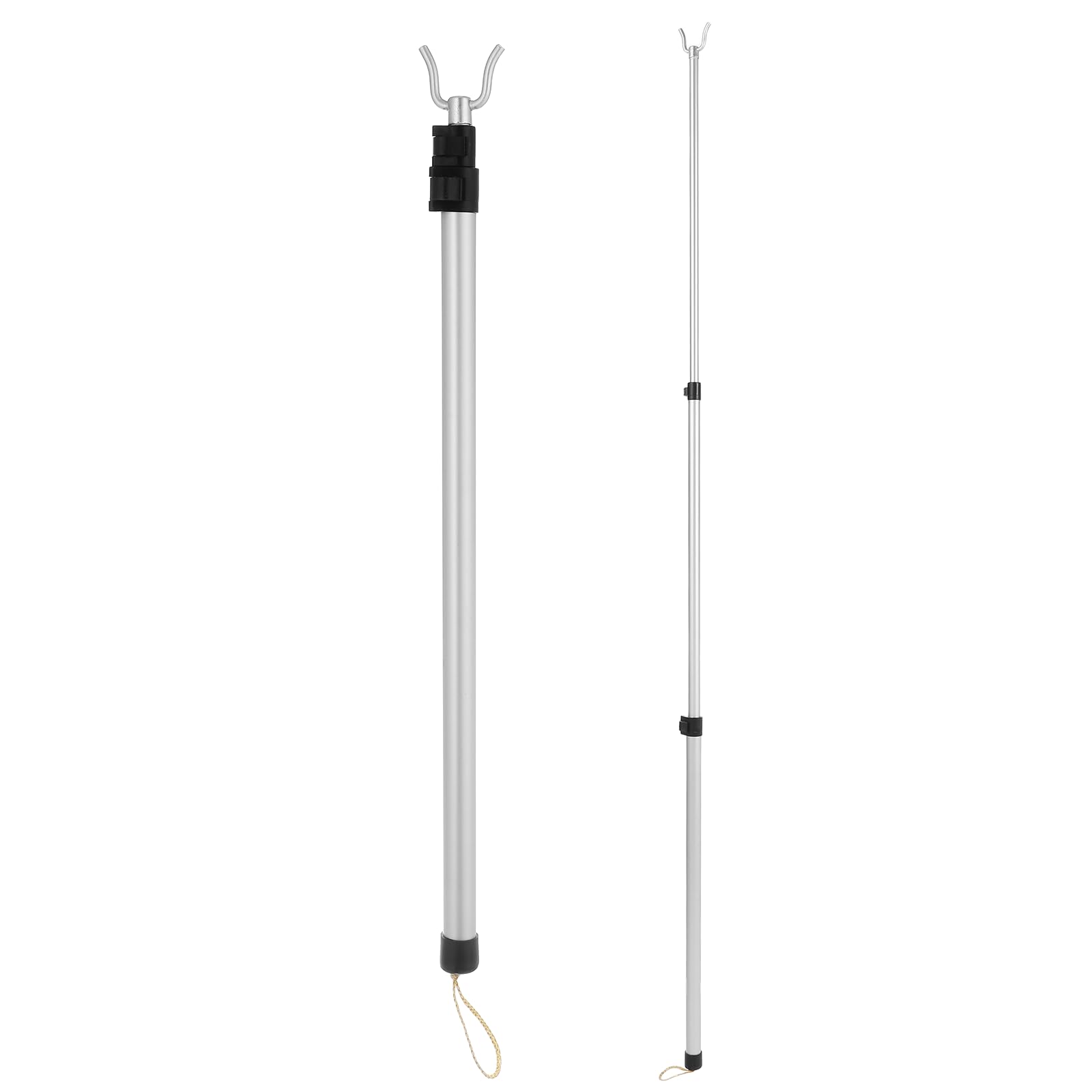 Tringle à vêtements robuste en aluminium STOBAZA anti-flexion