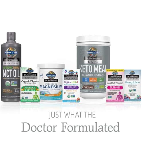 Garden Of Life 103131 Dr. Formulated Brain Health 100% Organic Coconut Mct Oil 16 Fl Oz Unflavored thumb #7