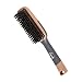 Goody Detangle It Boar Bristle Hair Brush, Use as a Detangling or Styling Brush, Conditions & Boosts Shine, Helps Tackle Knots & Reduce Frizz, For Wet or Dry Hair, Brown/Grey