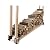 Pleasant Hearth 4 Piece Log Rack Brackets, Black